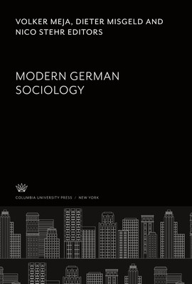 Volker Meja (u. a.) | Modern German Sociology | Buch | Englisch (2022)