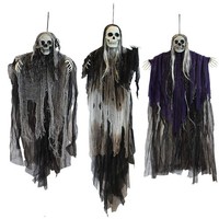 Halloween Deko Geist Skelett HäNgend Gruselig Outdoor Indoor Garten 3 StüCk