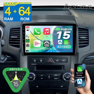 Für KIA Sorento II XM 2009-2013 4+64G Android 15 Autoradio Apple CarPlay Navi BT