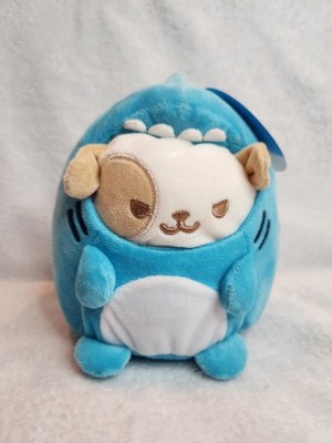 NEW NWT Anirollz blue shark 6'' plush Round1