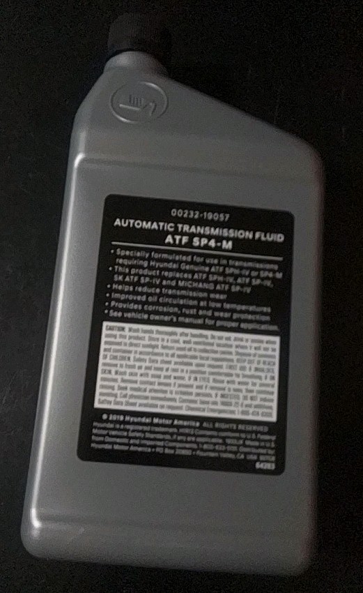 Genuine Hyundai OEM SP-CVT Fluid – Part # 00232-19081