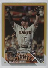 2023 Topps Series 2 Gold Foil Bryce Johnson #571 02qc