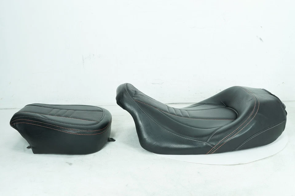 Asiento de conductor Harley Touring Street Glide Pass 08 sillín Pillion C.C. RIDER Foto 3 de 4