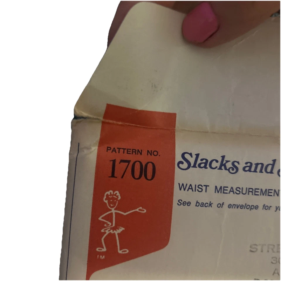 Stretch & Sew #1700 Men's Slack's and Shorts Waist 30-42 1960’s vintage uncut - Image 2 of 4