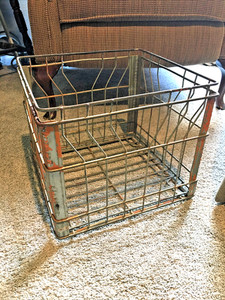 Wire Milk Crate | eBay
