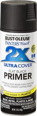 Rust-Oleum 249846 Painter's Touch 2X Ultra Cover, 12 Ounce (Pack of 1), Flat