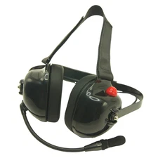 Behind Head Headset with PTT and 5 Pin for Racing Radios Electronics Communicate