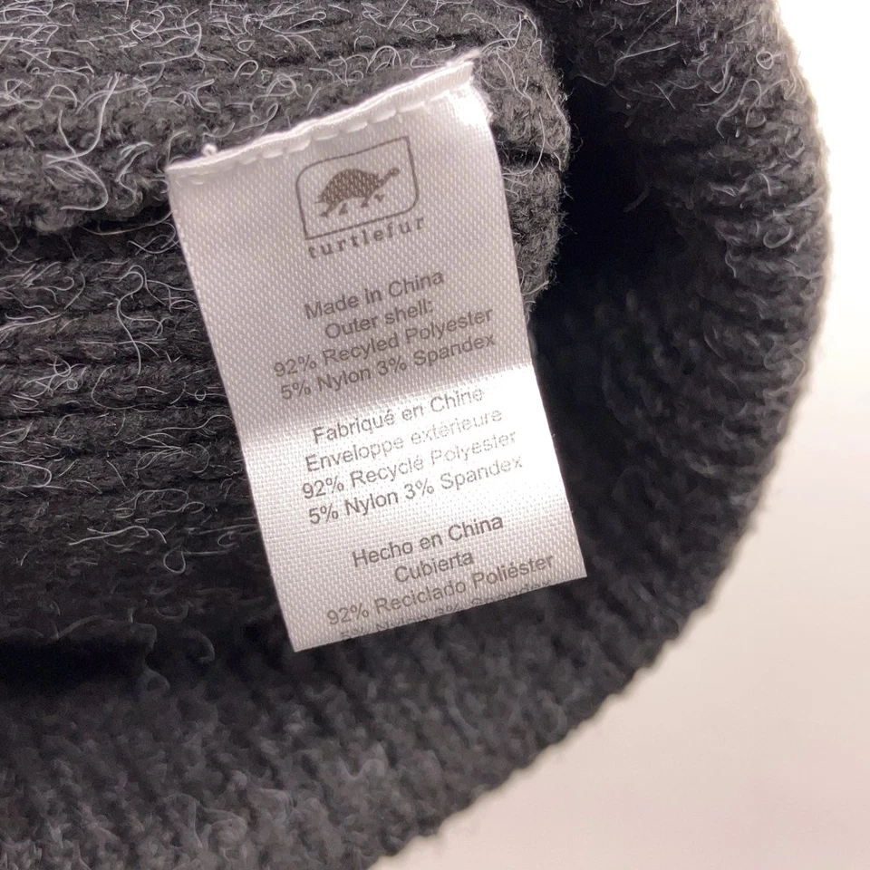 Gorra clásica de invierno de piel de tortuga de poliéster reciclado Foto 4 de 4