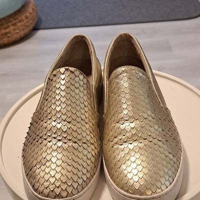 Slipper Vionic  Splendid Midi  in der Farbe Gold - orthopädische Damenschuhe