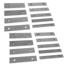 Steel Parallel Set 9 Pair 1/4 inches Thick 6 inches Long 0.0002 inch Precision