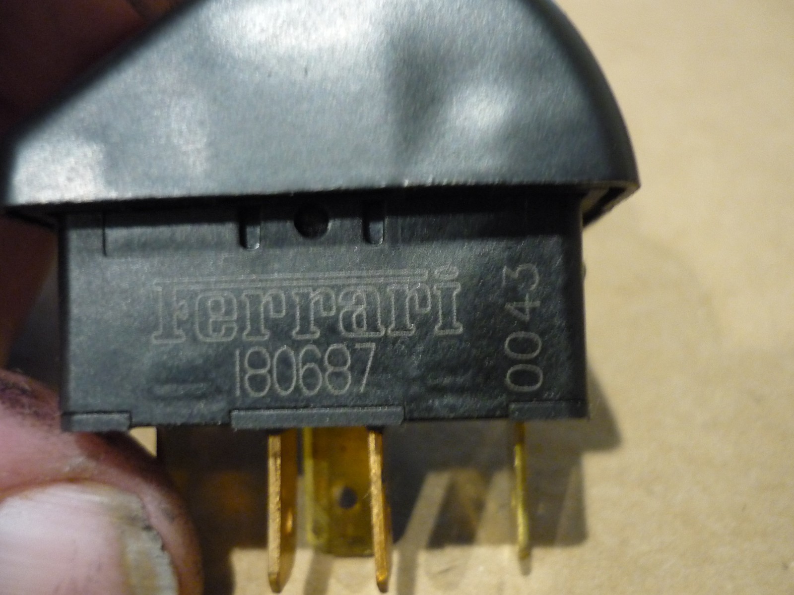 Ferrari 360,430,456,550,575 - Dummy Switch - P/N 180687