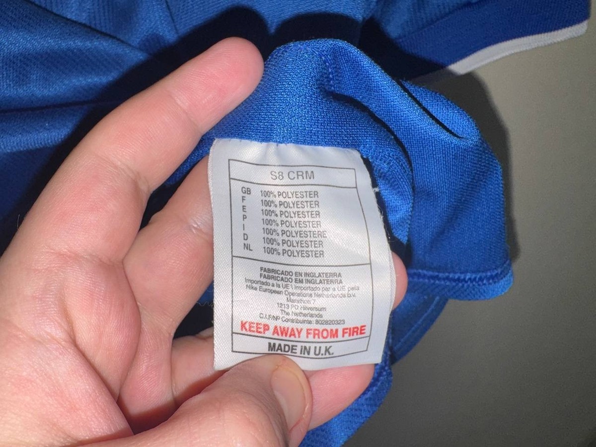 NIKE Baggio 1998-2000 Italy Soccer Team Jersey 90s Blue Soccer