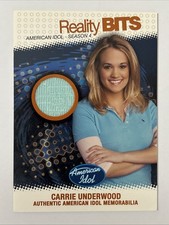 Carrie Underwood 2005 Fleer American Idol Season 4 Reality Bits Memorabilia