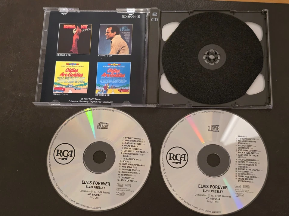 2CD - Elvis Presley - Elvis Forever - 32 Hits - RCA ND 89004-1 - Germany 1974 - Bild 2 von 3