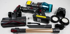 Laresar Ultra7 Akku Staubsauger 45kPa 550W 60Min Touchscreen Wandhalterung