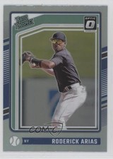 2024 Panini Donruss Optic Rated Prospects Holo Prizm Roderick Arias #145 05ns