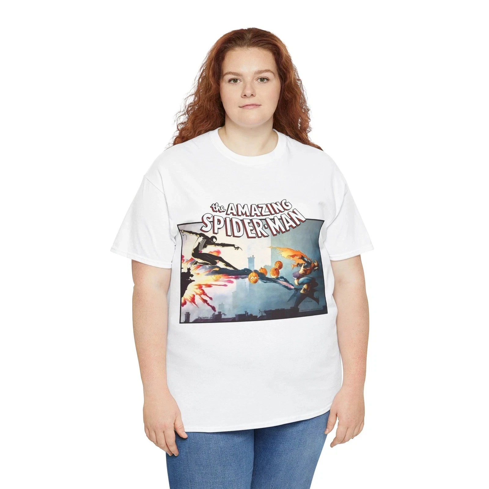 Amazing Spider-Man T-Shirt - Charles Vess Art - Vs Hobgoblin - Marvel Comics