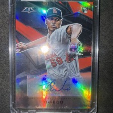 2021 Topps Fire - Autographs Johan Oviedo #AV-JO (AU, RC)