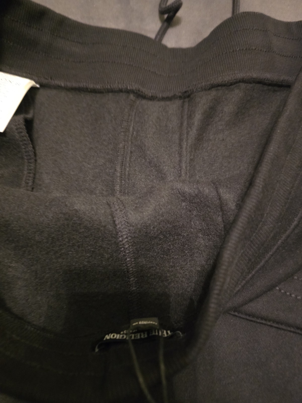 $114...True Religion size XXL Quality Straight Fleece Pant Jet Black. 700799. thumbnail 8