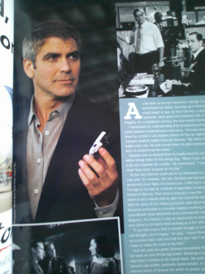 Jet2 Airine Inflight Magazine Mar 2007 George CLOONEY s64 | eBay