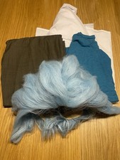 Rick and Morty Rick Sanchez Cosplay Kostüm Outfit Perücke klein Erwachsenenkostüm S