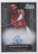 2022 Bowman Sterling Prospect Auto Roismar Quintana #PA-RQ Auto 0t2m