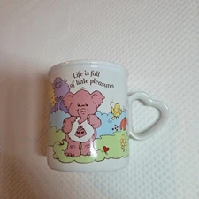 Care Bear Cousins Coffee Tea Mug Cup Vintage 1980's Deka USA 1985