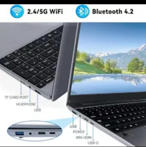 Geviar Laptop Computer, 15.6 Inch Laptop, 16GB DDR4 512GB SSD Intel Brand New - 第 2/4 張圖片