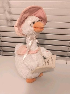 Cuddle Barn Mother Goose Animated Talking Musical 14'' Plush Toy EASTER GIFT BABY