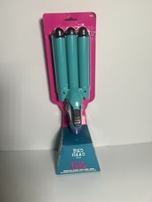 Bed Head Tigi Tourmaline Ceramic Three Barrel Waver Curling Iron Nwt