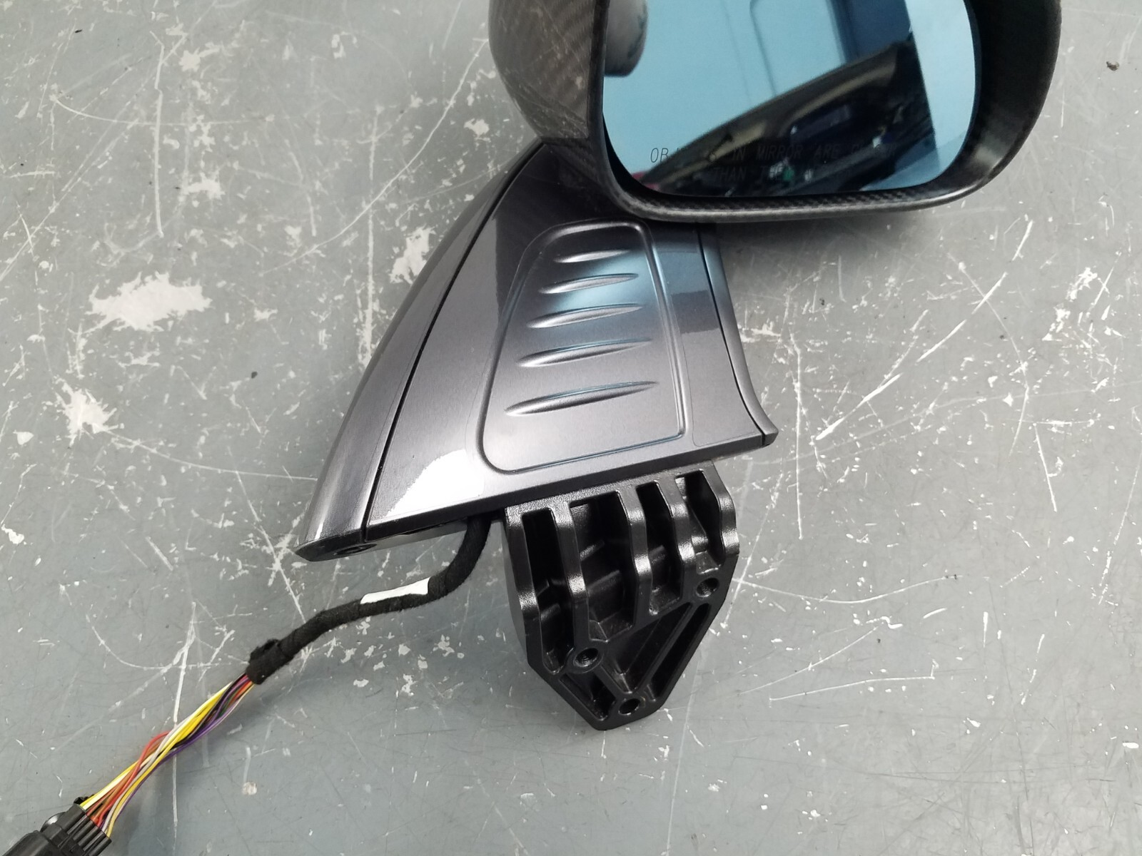 2016 McLaren 675LT Spider Right Passenger Side Carbon Mirror #5556 V5