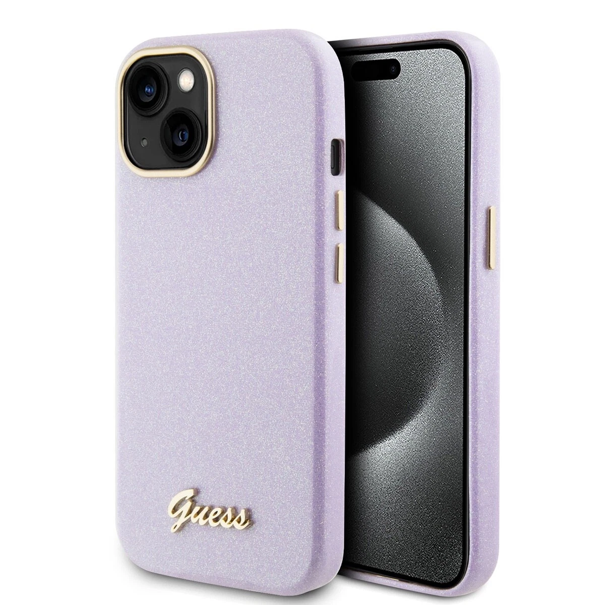 Guess Glitter Gradient Script Case for iPhone 12 / 12 Pro