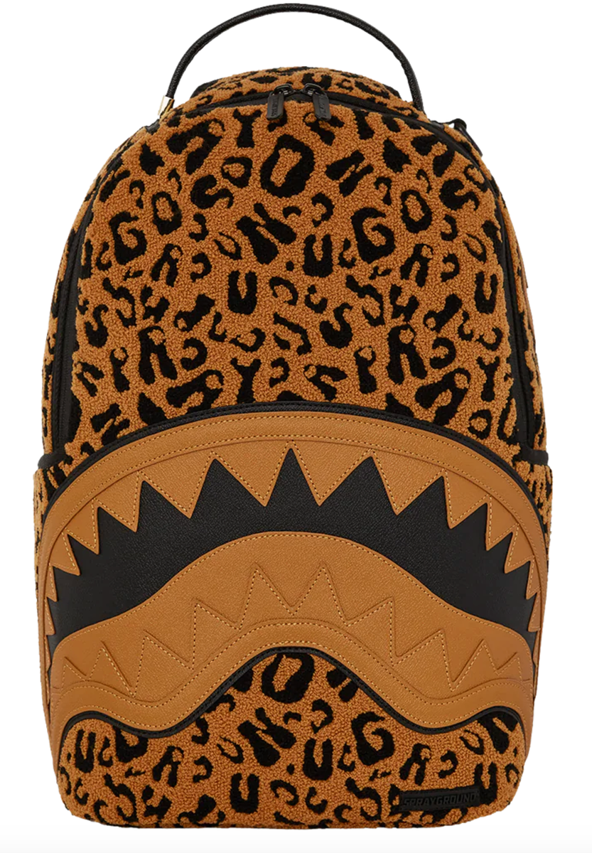 SPRAYGROUND THE WILD ONE DLXSF / CHEETAH CHENILLE DLXSV SPRAYGROUND THE WILD ONE DLXSF / CHEETAH CHENILLE DLXSV