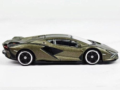 Bburago 1:64 Lamborghini Sian FKP37 Diecast Metal Model Car Vehicle - Zdjęcie 6 z 8