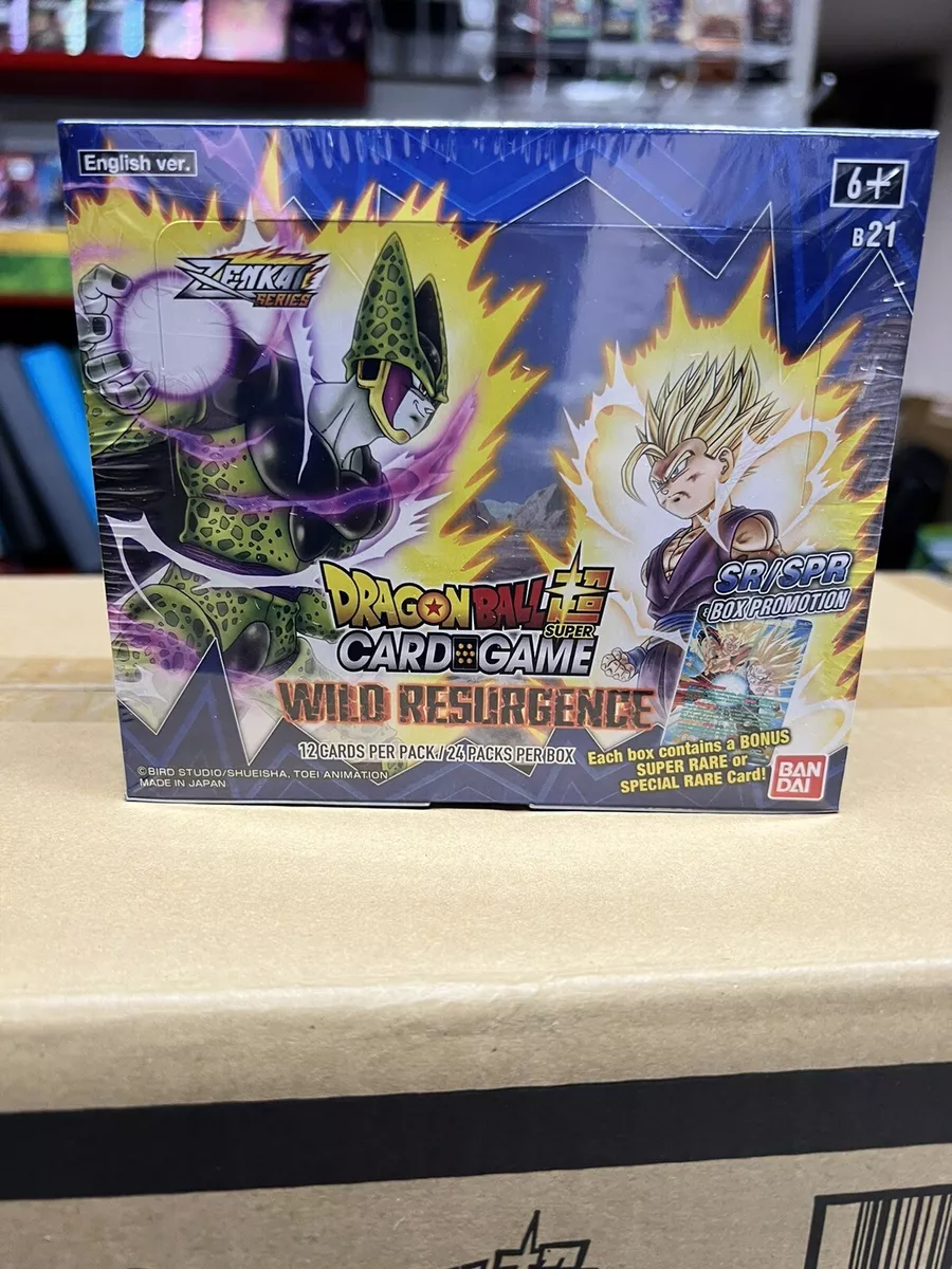 Dragon Ball Super TCG Zenkai Series 4 Wild Resurgence Booster Box