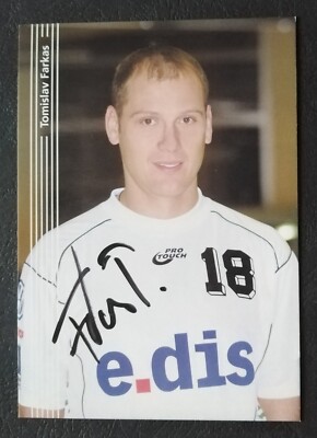 8438 Tomislav Farkas Stralsunder HV Handball Autograph Card Original Signed