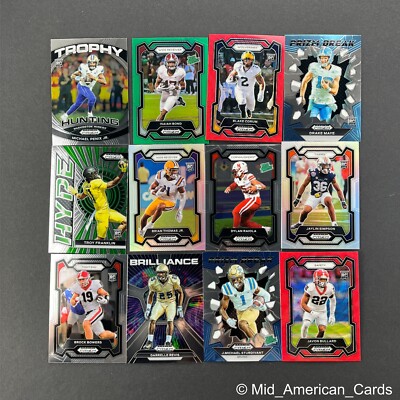 2024 Prizm Draft Picks Rookies Parallels & Inserts COMPLETE YOUR SET! FREE SHIP