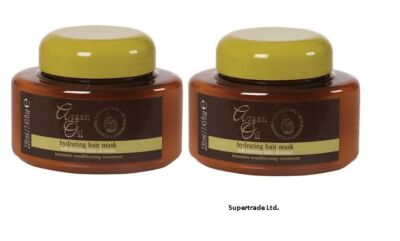 Arganöl marokkanische feuchtigkeitsspendende Haarmaske intensive pflegende Behandlung 220 ml X2