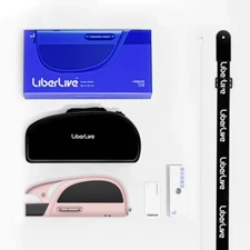 LiberLive Pink C1 Fusion Accompany Guitar 3.5mm Stringless Guitar Protective Bag