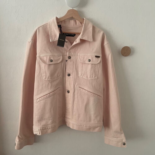 Tom Ford Japanese Selvedge Denim Icon Jeansjacke Gr. 2XL Made in USA $ 1420 NEU