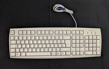 Clavier Allemand retro HAMA 49160 - PS/2 PC keyboard vintage QWERTZ (GERMAN)