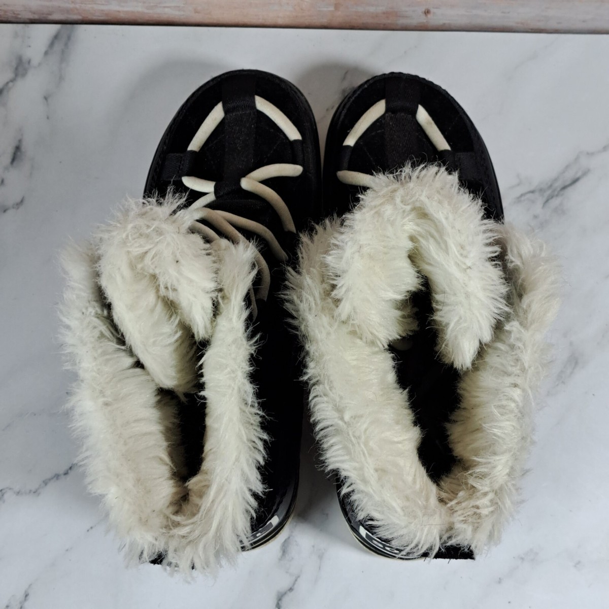 sorel glacy explorer shortie dame black