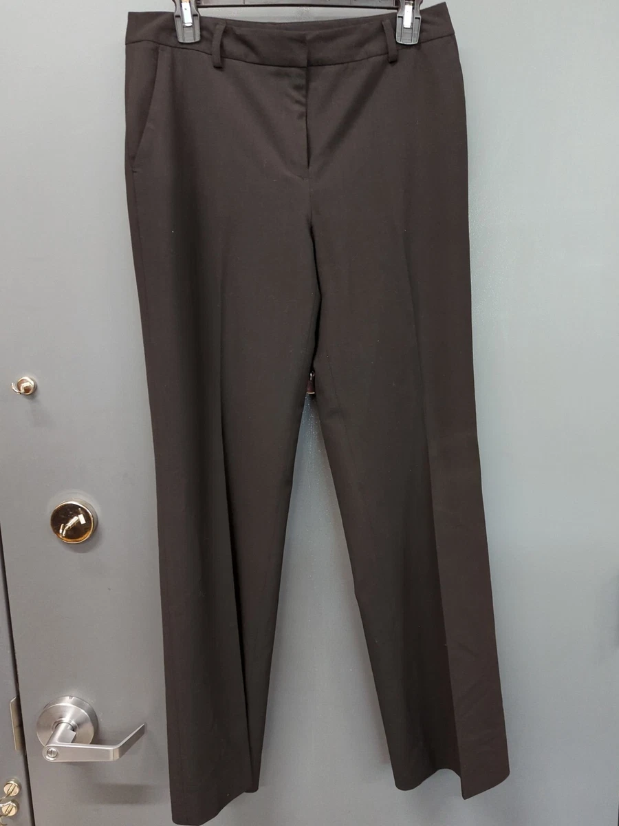 Women's Charter Club Katherine Fit Full Length Black Dress Pants Size 4