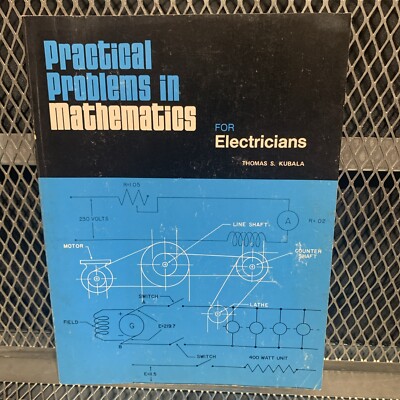 Practical Problems In Mathematics For Electricians Book 1973 ~ 2 Pages Used READ