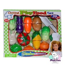 Toy Cutting Vegetable Set x 20 pieces