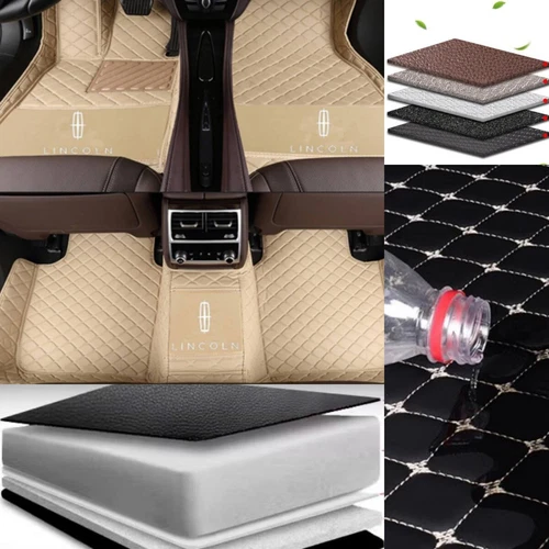 For Lincoln Town Car 1998-2011 Car Floor Mats Carpets Liner Custom Waterproof - Imagen 6 de 37