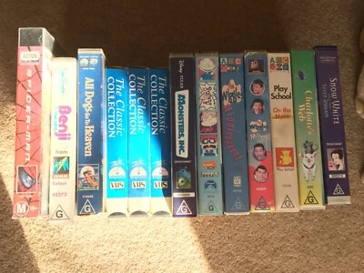 children s vhs videos miscellaneous goods gumtree australia meander valley hadspen 1249150615