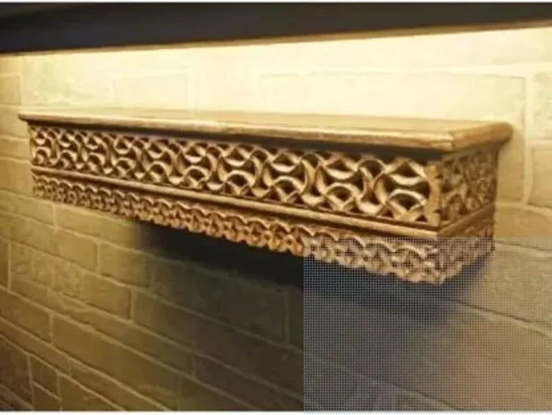 Hand Carved Wall Shelves Wood Carving Wall Shelf Wall bracket Wood New Designer
Opens in a new windo