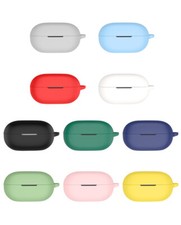 Replacement Silicone Case Earbuds Pouch Cover With Clip Hook for Beats Solo Buds