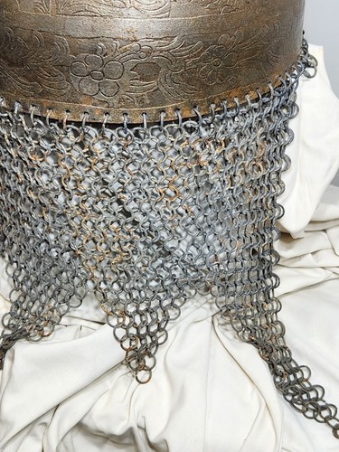 Antique Ceremonial Islamic Persian Qajar Helmet Engraved Antique Reproduction - Picture 12 of 24